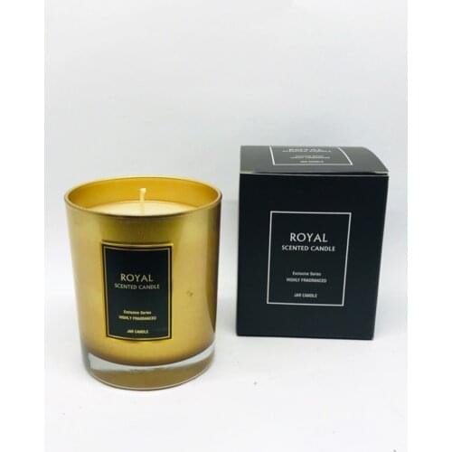 Gold Cup - Vanilla Essence Candle 7 cm by 9 cm Fragrant Candles Home And Office Gifts Romantic Candles