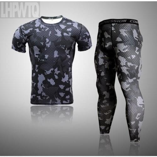 THERMAL UNDERWEAR Mens Camouflage T-Shirts