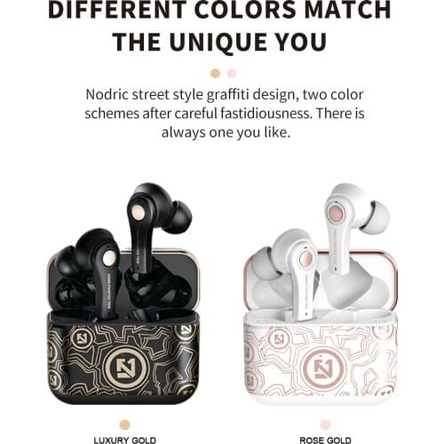 Graffiti-style TWS True Wireless Bluetooth Sports Headphones In-ear Universal Headset Bluetooth Headphones Earbuds