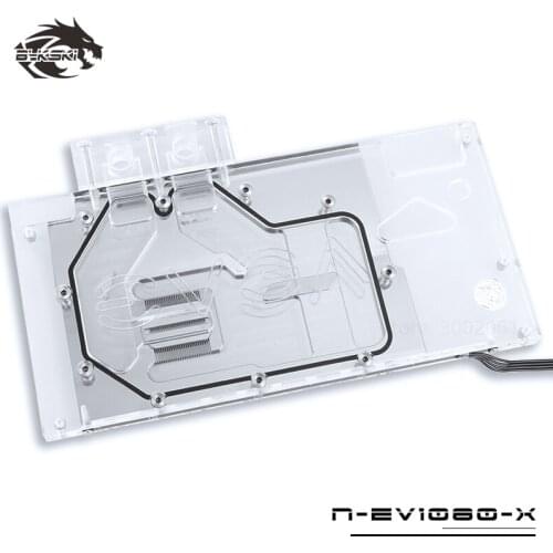 Bykski Water Block use for EVGA GTX1080/1070 FTW/GTX1070 Ti FTW Ultra GAMING/Full Cover Graphics Card Copper Radiator Block RGB