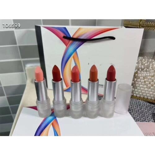 High Quality Matte 5Pcs Lipstick DADA/cameo/Baroque the intern Christmas Gift Box Set