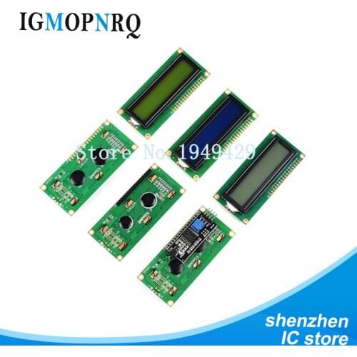 LCD1602 screen 1602 16x2 Character LCD module Blue/Green LCD2004 screen 2004 20x4 Character LCD module