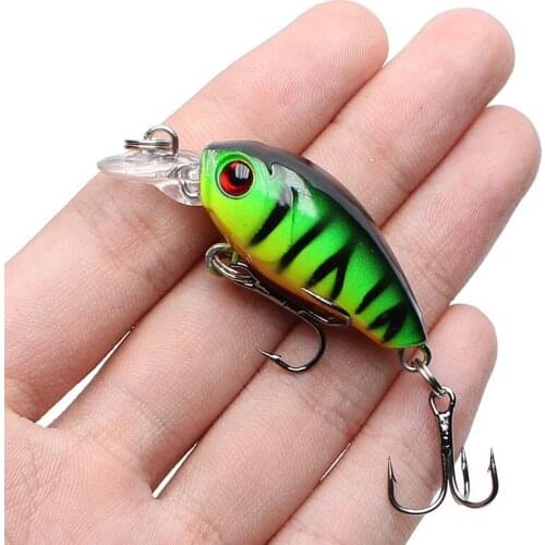 1pcs Fishing Lure Minnow Crankbaits Hard Bait Topwater Fishing Wobblers Japan Fish Lures Tackle 3D Eyes 4.5cm 3.8g