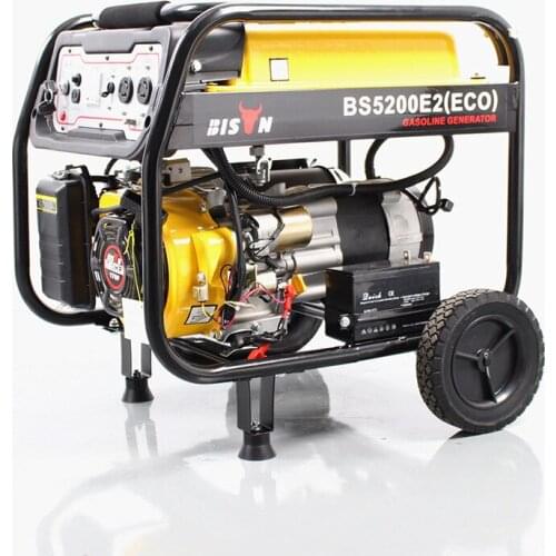 2.8KW Household Gasoline Generator 110v/220V Single-Phase Hand Electric Low-Noise Portable Generator With Low Fuel Consumption
