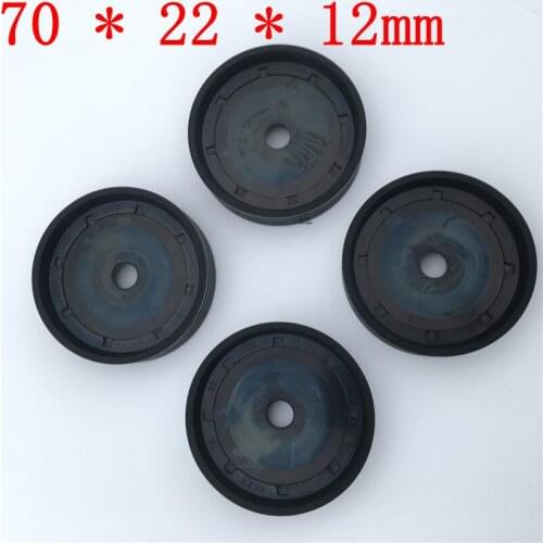 4pieces Car repair parts Grinding Machine tire removal machine accessories small cylinder rubber piston 70 * 22 * 12mm