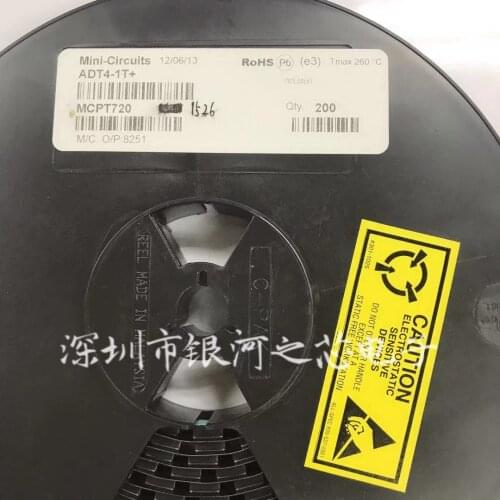 ADT4-1T+ 1:4 CORE & WIRE Transformer, 9 - 625 MHz, 50Ω