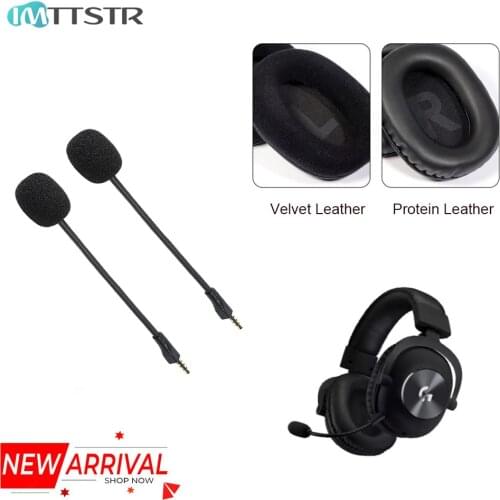 Ear Pads for Logitech G Pro X Gaming-Headset Earpads Earmuff Cover Cushion Replacement Cups GPROX Parts Accessories