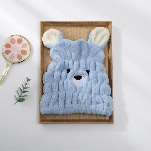 Bath Towel Hair Coraline Microfiber Cartoon Drying Quick Towel Dry Shower Cap for Lady Kids Girls Turban Head Wrap Bathing Tools