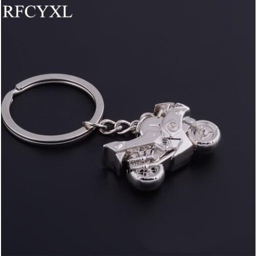 Mini motorcycle model Key Chains Rings Holder For Car Keyrings KeyChains For Man Women High Quality Gift