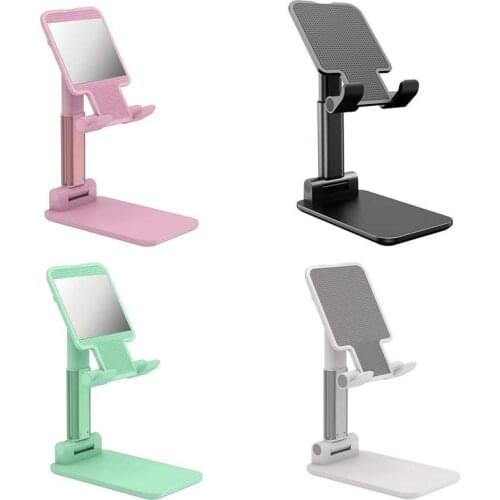 Alumnium Alloy Tablet Holder Flexible Lazy People Adjustable Desktop Mobile Phone Stand for Samsung Apple Foldable Support