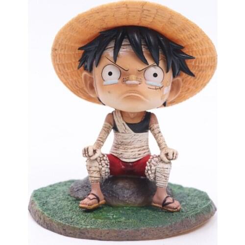 One Piece Anime Action Figure Monkey D Luffy 12cm PVC Collection Desktop Decoration Ornaments Toys Decorative Quality Assurance