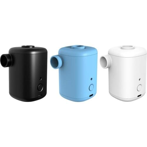 Mini Electric Inflatable Air Pump Ultralight Outdoor Camping Portable Swimming Pool Ring Sleeping Bed Mattress Vacuum Pump