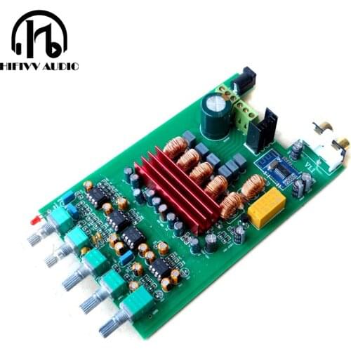 Hifi class D digital amplifier Board of TPA3116 Bluetooth 4.2 50W*2+100W