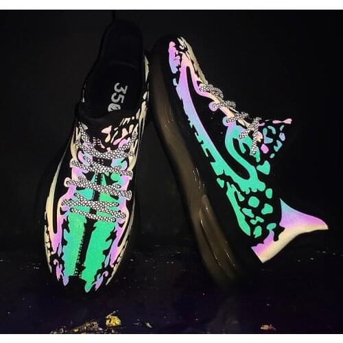 Sneakers-men hombre zapatos unisex casual mens sneaker sneakers knitting trainers 39 man comfortable white Light on Casual hot