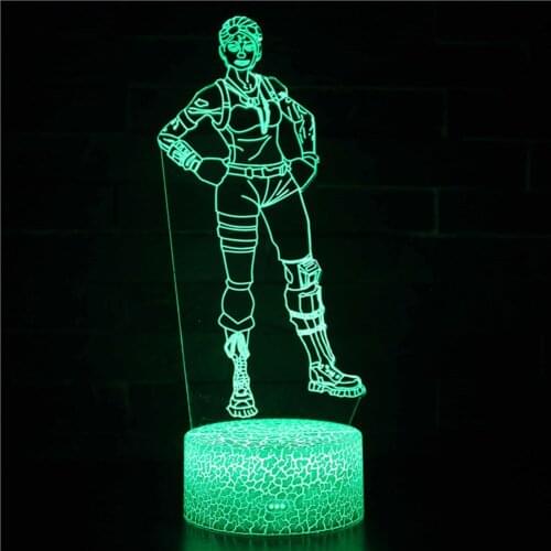 Lights for Bedroom Night Light Plug in Gift Neon Lights USB Fairy 3D Lamp Very Nice God Tomoe Led Decoration Child Desk Bulbs