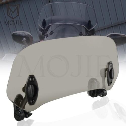 Motorcycle Windshield Extension Spoiler Windscreen Air Deflector For YAMAHA FZX 700 750 FZS600 FAZER 1000 16 FJ 1100 1200 600