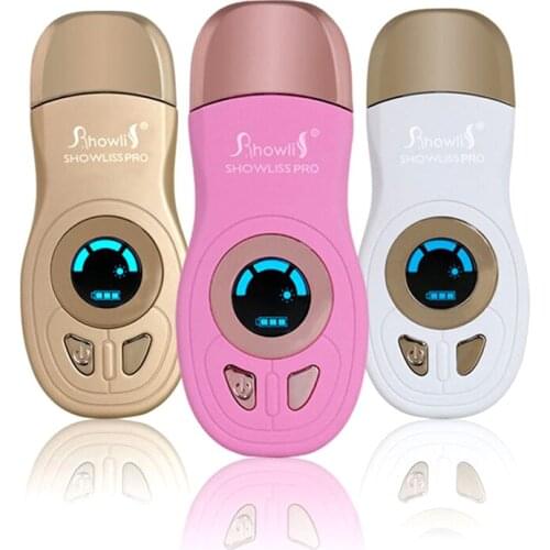 High Quality Blue Light heat hair removal For Bikini Hair Removal Tool Floating Head Rechargeable Lady Shaver Female Epilation