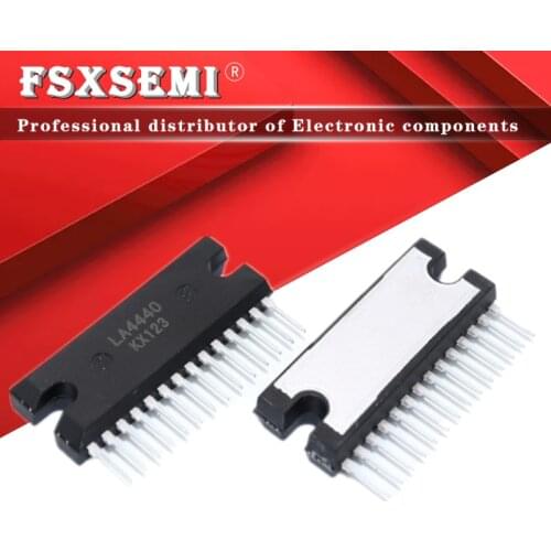 5pcs LA4440 SIP-14 Dual channel audio power amplifier IC