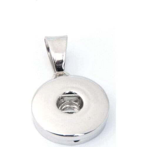 50pcs/lot Hot Sale High Quality Metal Button Charms Pendants Findings Of Necklace Fit Diy 12mm Snap Button Jewelry