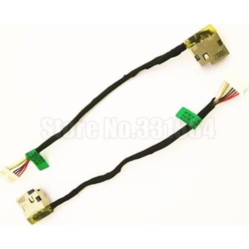 Free shipping AC DC Jack Power Cable for HP 14-AK 15-BN 15-AC 15-AY 15-AF 15-AE 15-BA 15-AS 17-X M6-P 799736