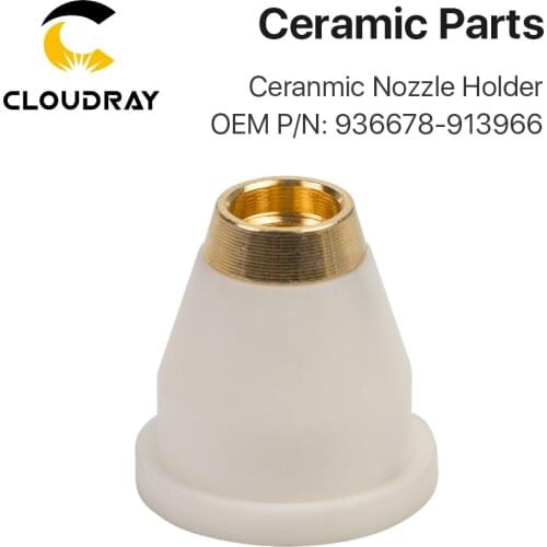 Cloudray Laser Ceramic Nozzle Holder OEM PIN 936678 \ 913966 For Fiber Laser Cutting Head Free Shipping