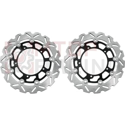 1 Pair Front Brake Disc for Yamaha FZ1 Naked (2006 2007 2008 2009) FZ1 Fazer (2006 07 08 09 2010 2011 12 13 14 15) Brake Rotors