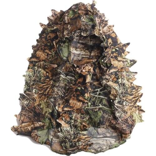Unisex Camouflage Headscarf Hunting Hood Cap Head Ghillie Suits Accessories Outdoor sports