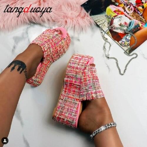 Summer Sandals Women Wedges Shoes Pumps High Heels Sandals Flip Flop Chaussures Femme Platform Sandals Sandalia Feminina New