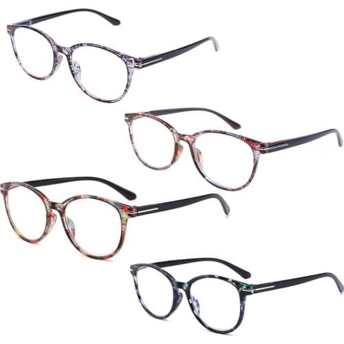 Fashionable Style Women Men Vintage Round Reading Glasses Readers +1.0 - +4.0