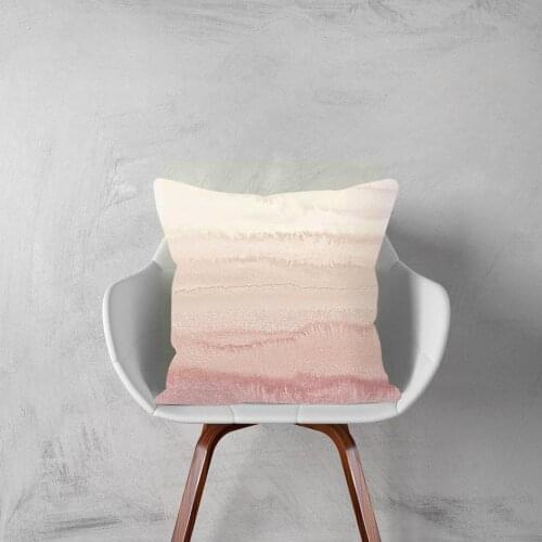 Explosive Pink Gold Peach Skin Pillowcase Customization Gold Cushion Nordic Decoration Rose Home Cover Products Ins P4K1