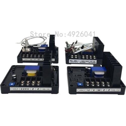 GB160 regulator GB170 regulator 30 40 50KW diesel generator set with a brush AVR regulator