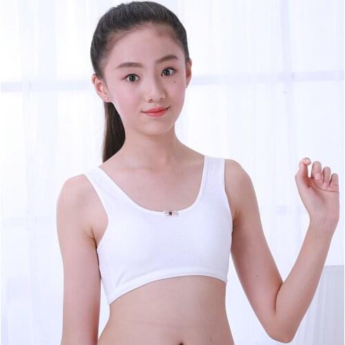 Young Girl Training Bra Teen Student 9-13Y Cotton Underwear