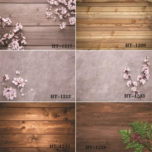 Vinyl Custom Photography Backdrops Wooden Planks Theme Photography Background #HT200215-06