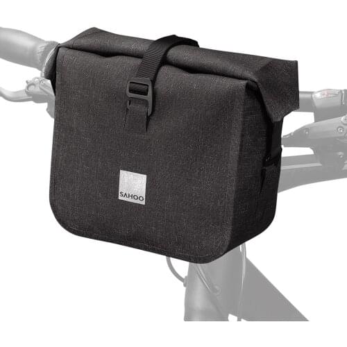 Waterproof Bike Handlebar Bag Front Bicycle Basket Cycling Handlebar Storage Bag Road Bike Bag