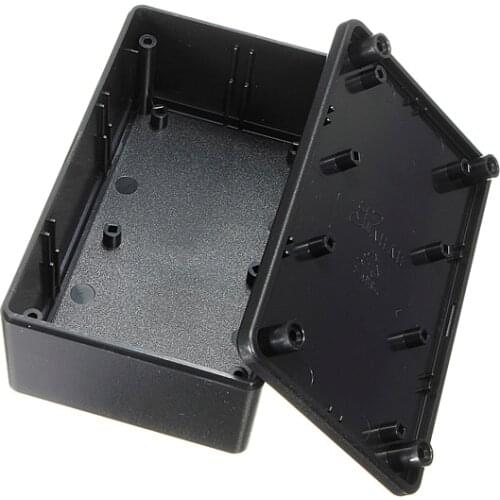 Waterproof ABS Plastic Electronic Enclosure Project Box Black 103x64x40mm Electrical Connector