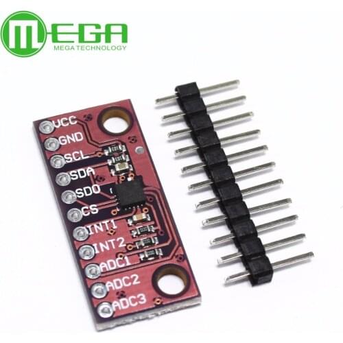 10pcs LIS3DH LIS3DSH Three Converters Motion Accelerometer Triaxial Acceleration Temperature Sensor Module Development Board