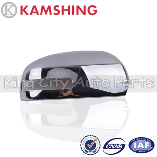 2PCS For Mitsubishi ASX RVR Outlander 2013 - 2019 ABS Chrome Side Door Rearview Mirror Frame Cover Rear view Mirror Shell