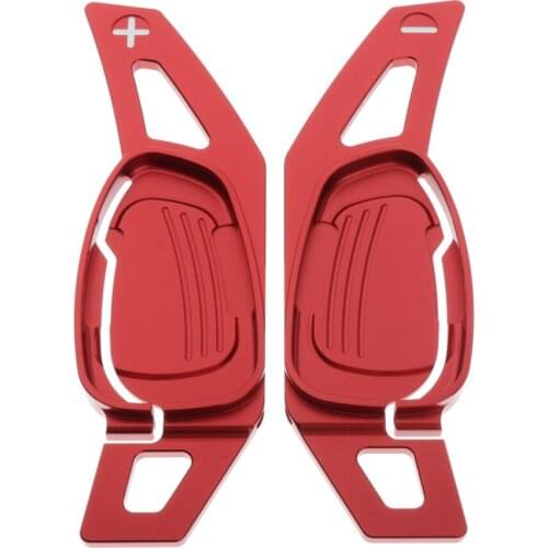 2pcs/set Paddle Shifter Extensions, Aluminum Metal Steering Wheel Paddle Shifter(Fits for AUDI S3/S6/S8/SQ5/RS5)
