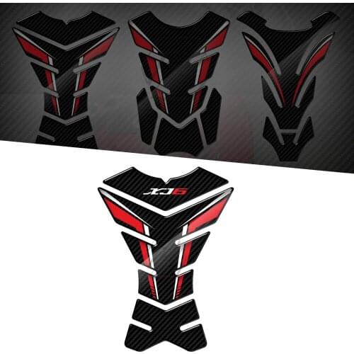 For Yamaha XJ6 SP ABS All Year 3D Carbon-look Motorcycle Tank Pad Protector Sticker