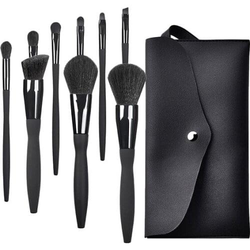 9PCS Brush Set Cosmetic Eyebrow Eyeshadow Powder Brush Lip Makeup Foundation Brushes Blending Beauty Tool
