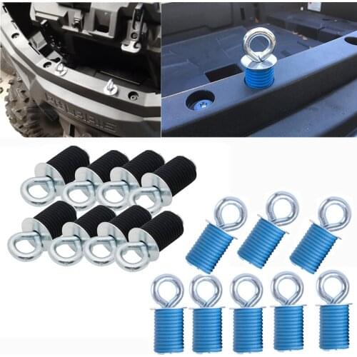 Tie Downs Anchors For UTV ATV Tie Down Anchor for Polaris RZR 570 900 ZR S 900 800 1000 XP Sportsman 110 400 450