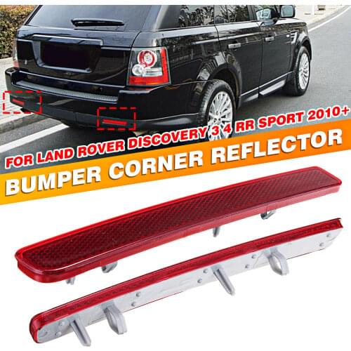 Car Auto Red Lens Rear Right Rear Left Bumper Corner Reflector For Land Rover Discovery 3 4 Range Rover Sport
