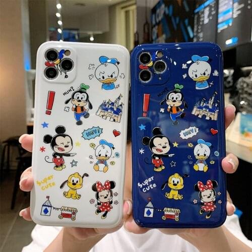 Disney phone cases for iphone 11 couple phone case for iPhone se/7/8P/X/XR/XS/XSMAX/11promax Phone Cover
