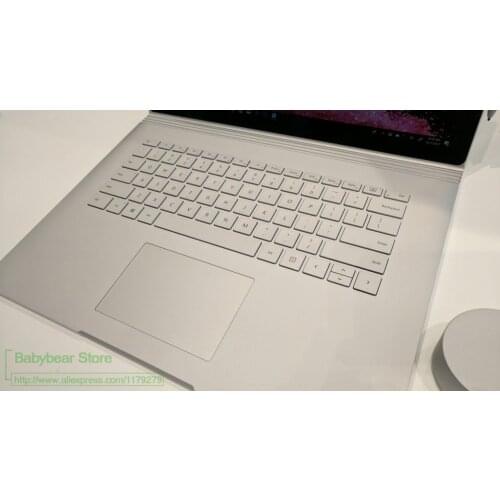 For Microsoft Surface Book 2 15 inch 2018 Washable Clear TPU Keyboard Cover Laptop Keyboard Waterproof Surfacebook 15.6 Cover