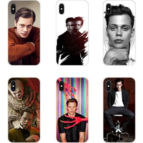 For Apple iPhone X XR XS 11Pro MAX 4S 5S 5C SE 6S 7 8 Plus ipod touch 5 6 Fashion Bill Skarsgard Accessories Phone Cases Covers