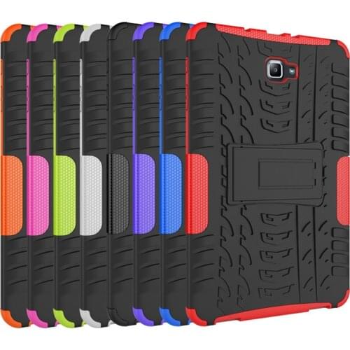 For Samsung GALAXY Tab A A6 10.1 T580 T585 T580N SM-T580 SM-T585 Tablet case Heavy Duty Rugged TPU+PC Armor KickStand Cover