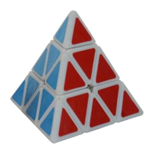 DaYan Pyramid V2 White Cube Puzzle Learning DaYan Pyramid V1 Stickerless cube & Educational Cubo Magico Toys