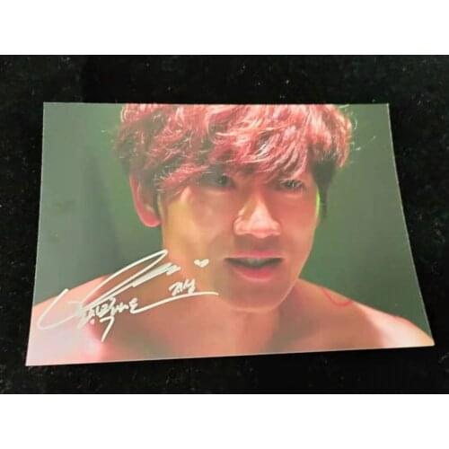 Ji Sung Kill Me Heal Me Autographed Photo 5*7 Collection GIFT GIFTS K-POP 0521