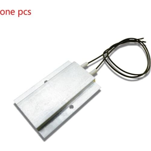 220v/12v/24v PTC Ceramic Electric Heating Plate Aluminum Shell Ceramic Sheet Constant Temperature Heater 60x40x7mm
