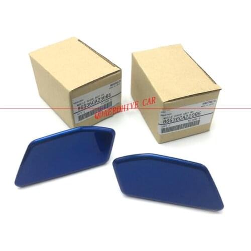 QDAEROHIVE Front Headlamp Headlight Washer Spray Nozzle Cover Cap for Subaru BRZ 2012-2014